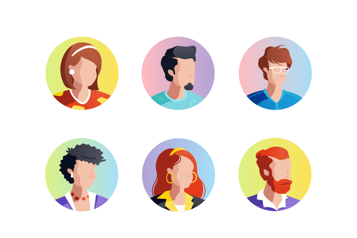 Set faces icons
