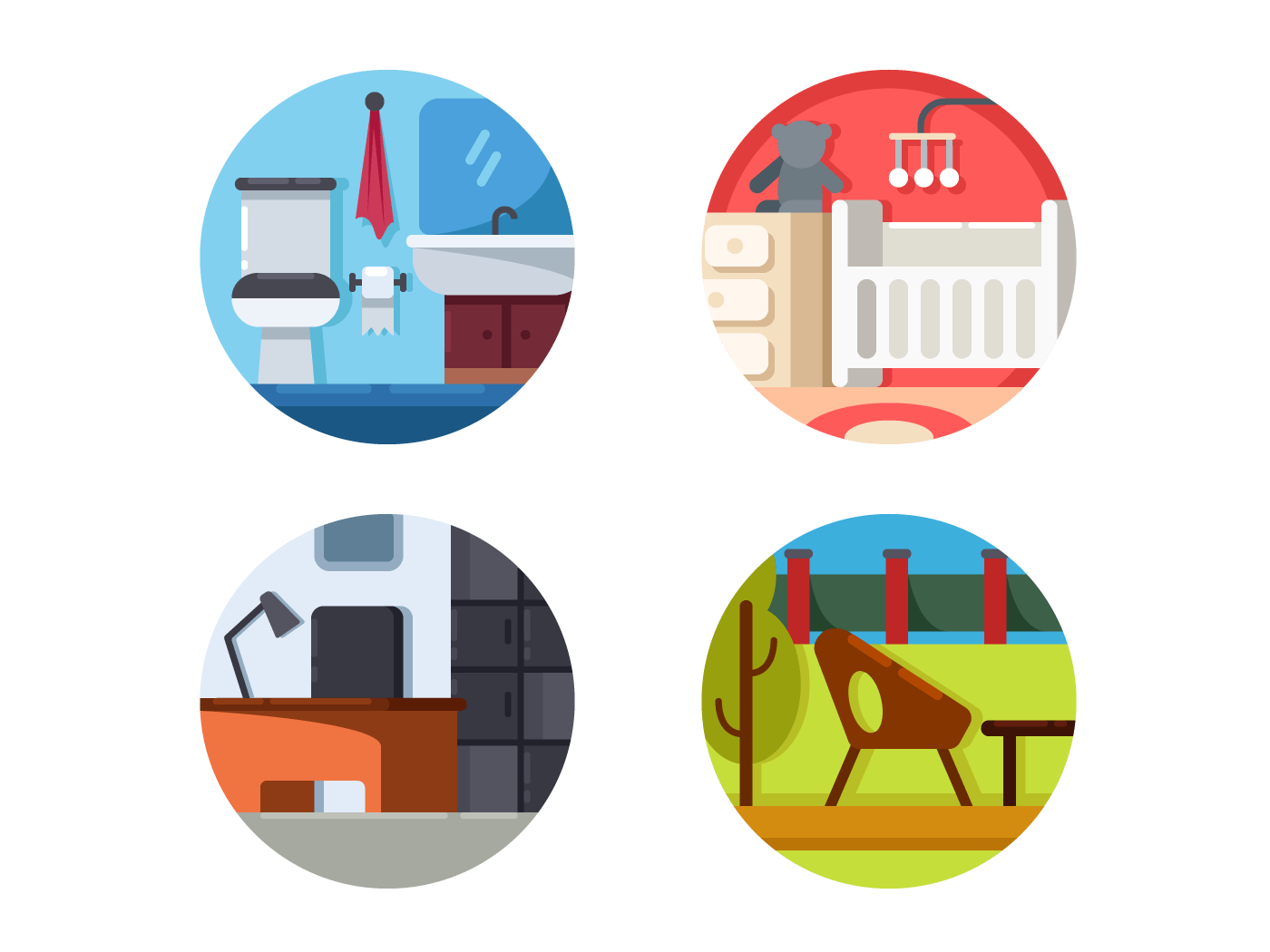 House furniture icons