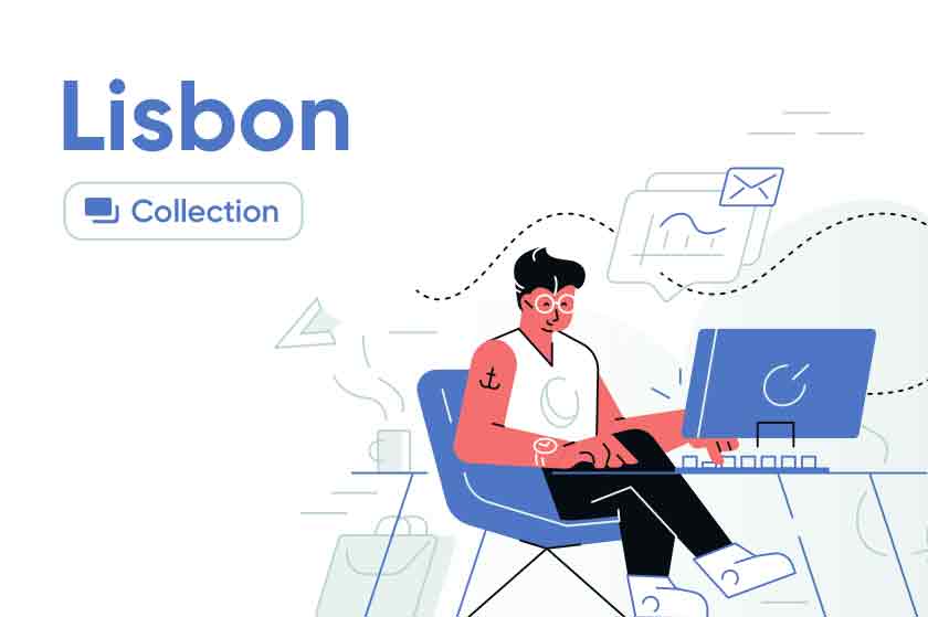 Lisbon illustrations series
