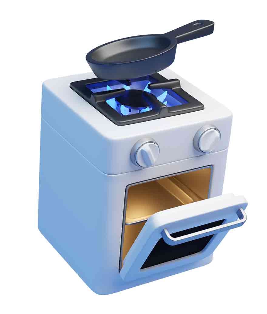 Cute yet detailed 3d icons of Home appliances. 3D illustrations made in 3D. PNG, Blender, JPG files attached.