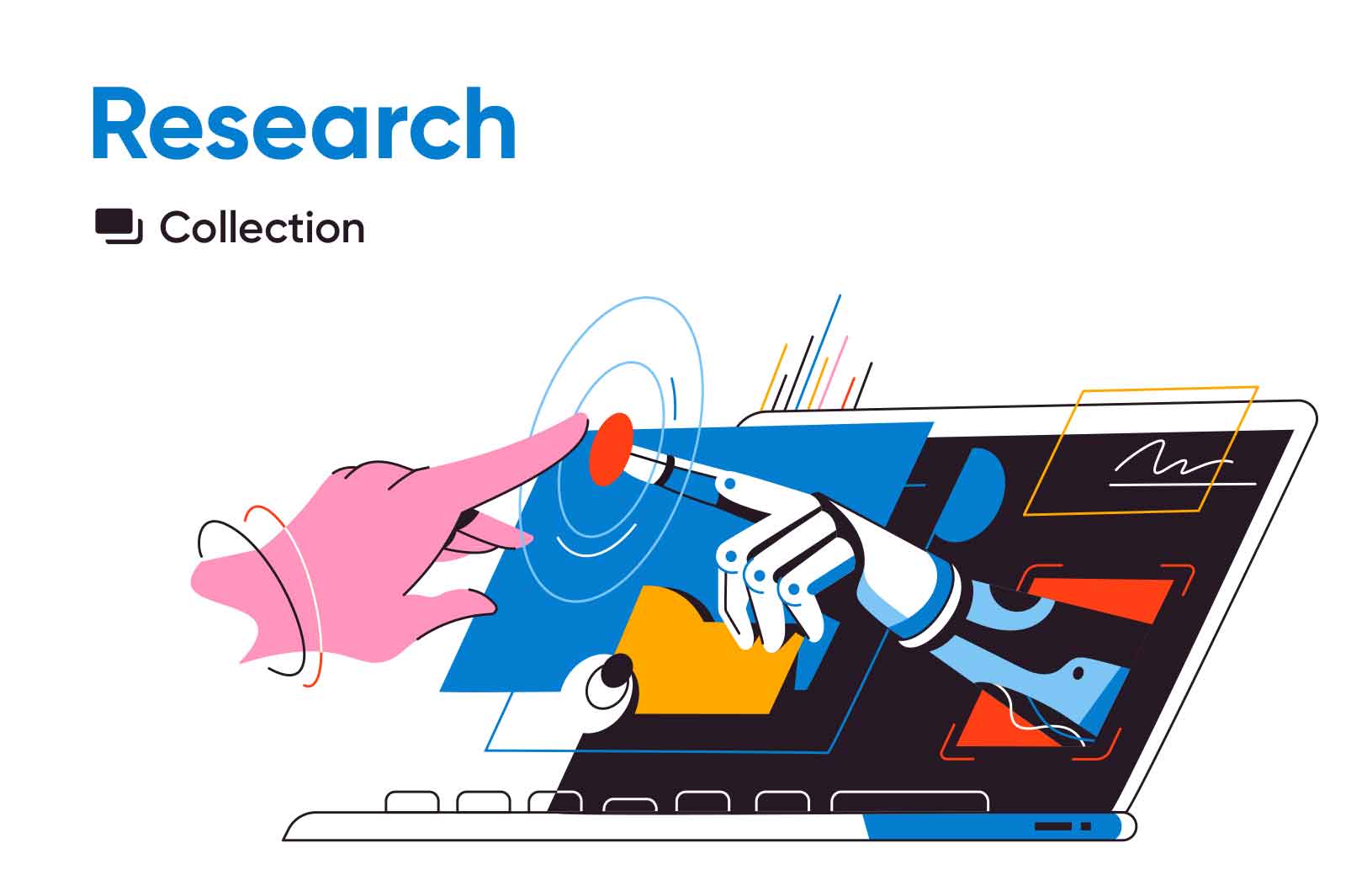 Dive into the World of Discovery with our Set of Illustrations on the Theme of Research. From scientific breakthroughs to historical findings, these illustrations will take you on a journey.
